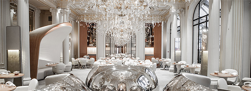 Dinner and Overnight Stay for Two at Plaza Athénée